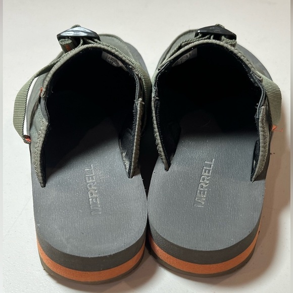 Like New Merrell Size 10 Alpine Clog Olive Unisex Sandal Slider Waterproof - Picture 7 of 12